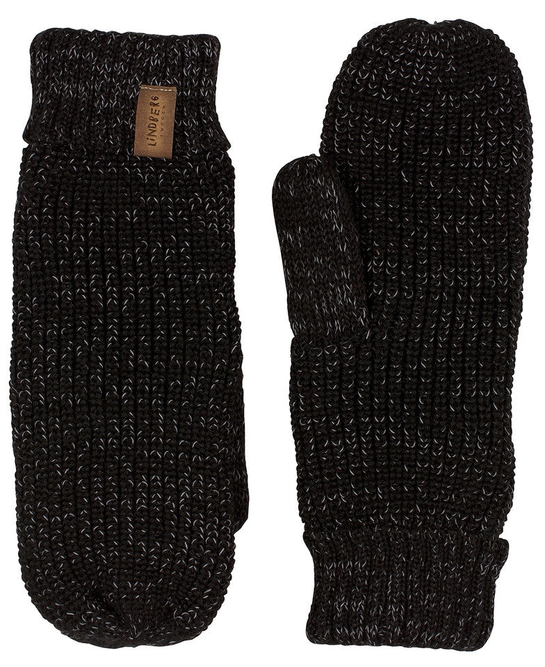 Boston Mittens Black Reflex - Lindberg