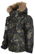 Camo Vinterjacka Barn & Junior Mörkgrön - Lindberg