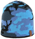 Camo Vintermössa Blå - Lindberg