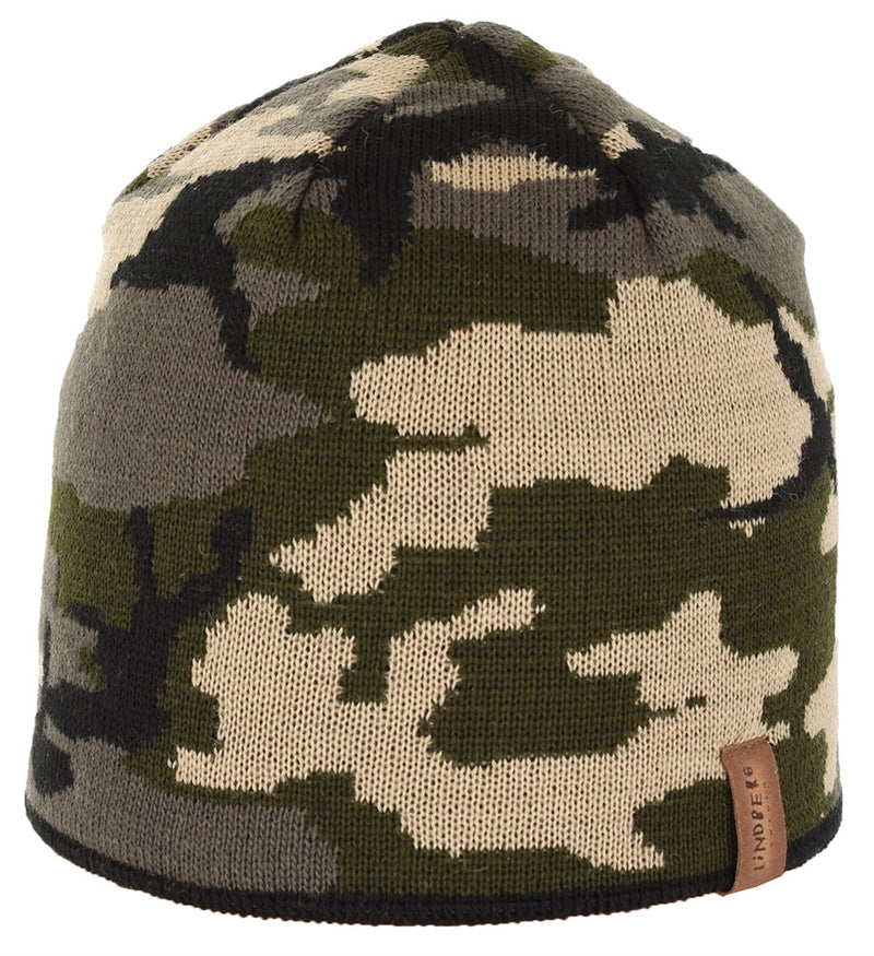 Camo Winter Hat Green - Lindberg