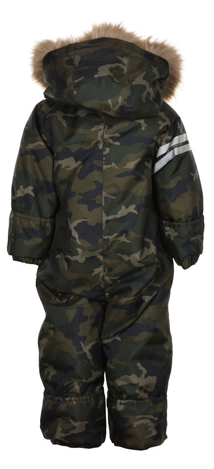 Camo Vinteroverall Baby Mörkgrön - Lindberg