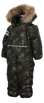 Camo Vinteroverall Baby Mörkgrön - Lindberg