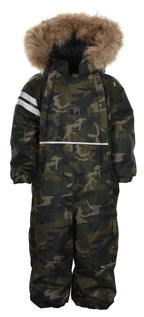 Camo Vinteroverall Baby Mörkgrön - Lindberg