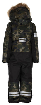 Camo Vinteroverall Barn & Junior Mörkgrön - Lindberg