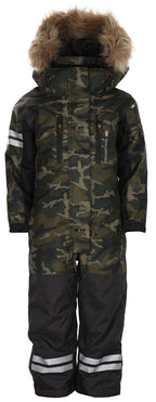 Camo Vinteroverall Barn & Junior Mörkgrön - Lindberg