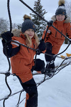 Colden Vinterbyxa Junior Orange - Lindberg