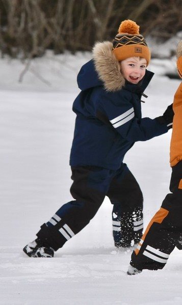 Colden Vinterbyxa Junior Navy - Lindberg