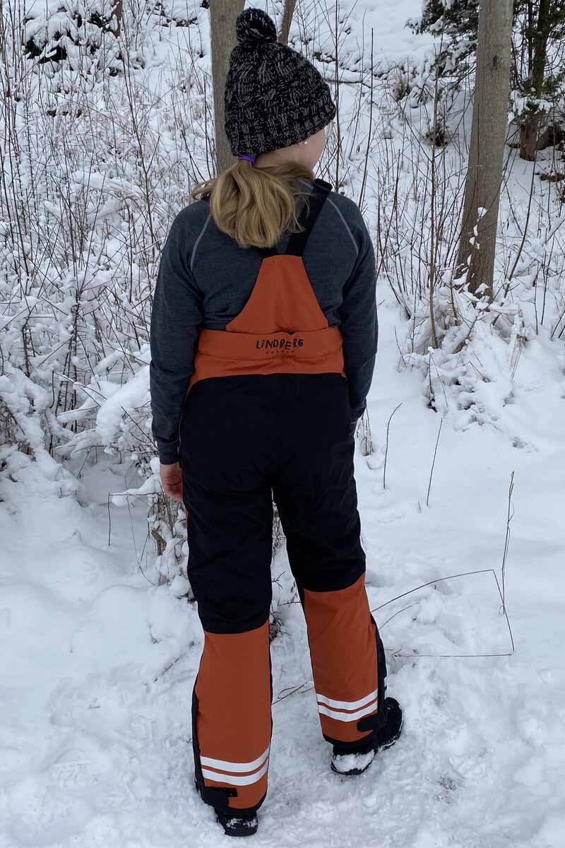 Colden Vinterbyxa Junior Orange - Lindberg
