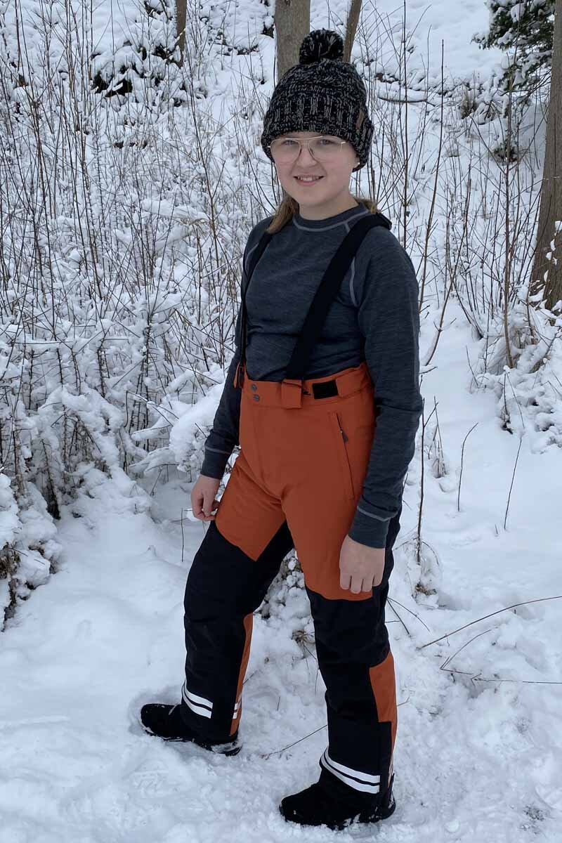 Colden Vinterbyxa Junior Orange - Lindberg