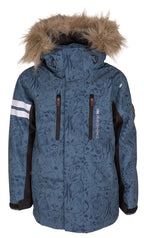 Colden Vinterjacka Barn & Junior Denim Blue Lindberg