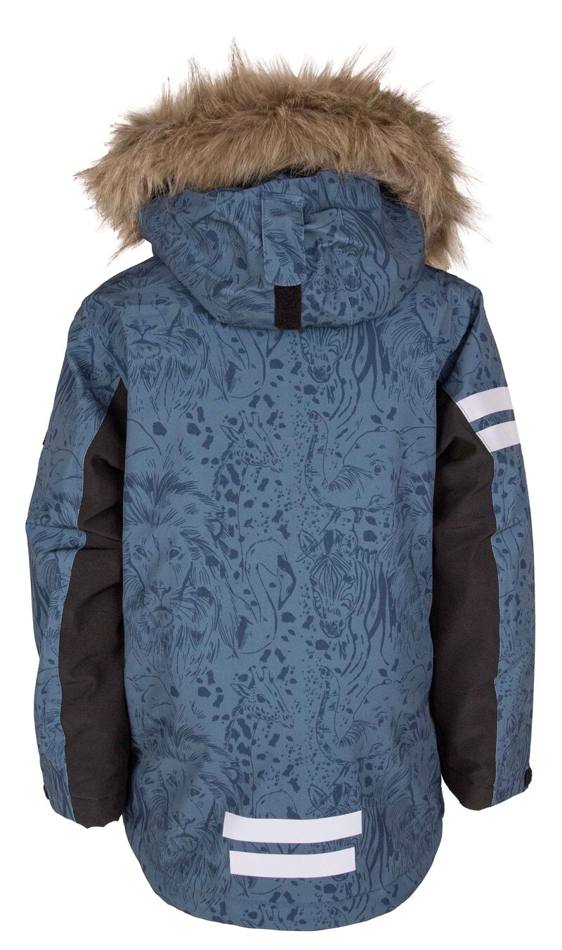 Colden Vinterjacka Barn & Junior Denim Blue Lindberg