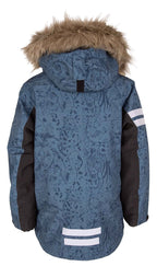 Colden Vinterjacka Barn & Junior Denim Blue Lindberg