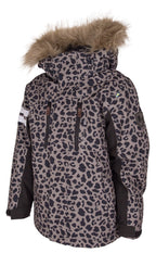 Colden Winter Jacket Kids & Junior Latte Black Lindberg