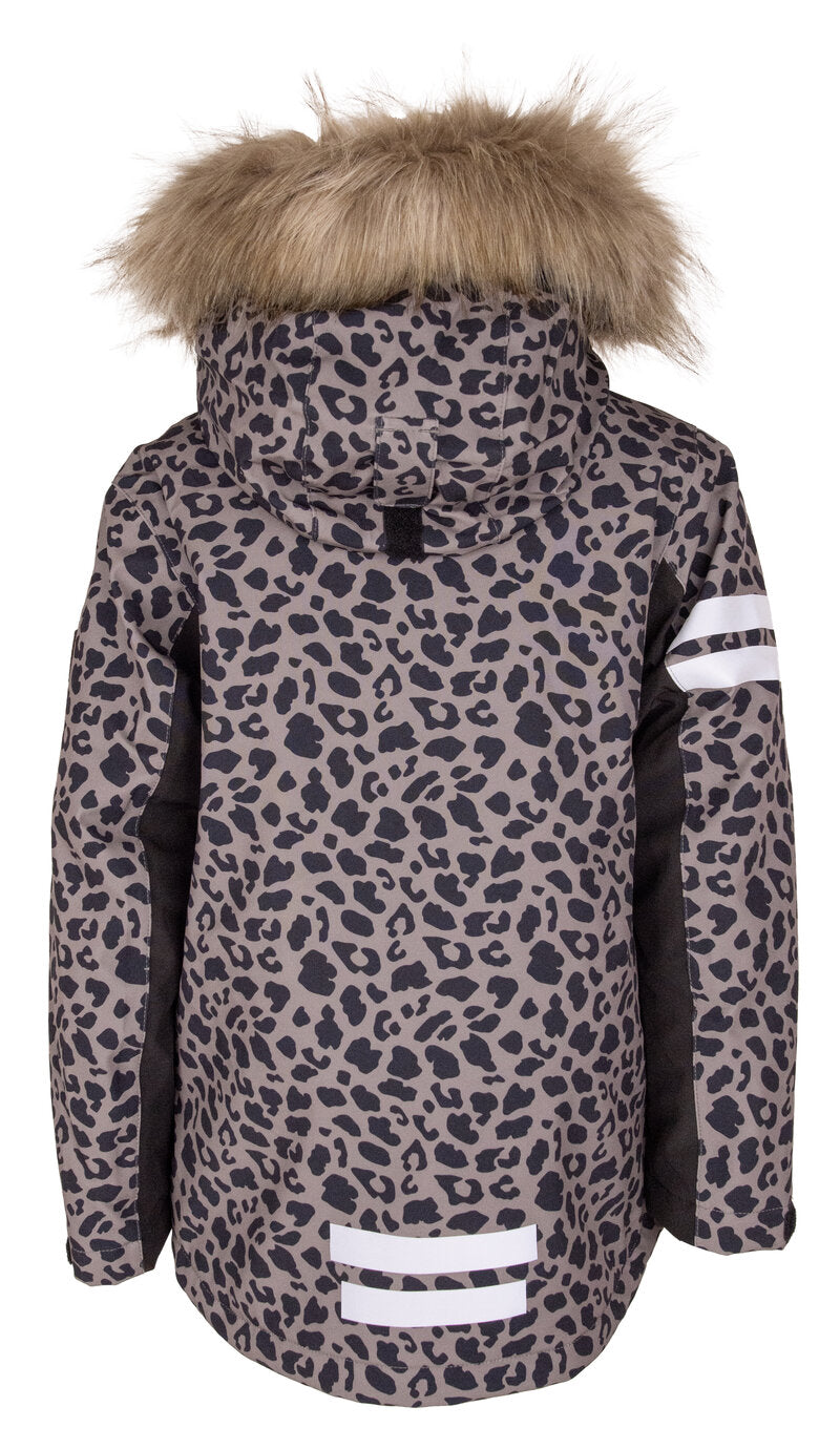 Colden Winter Jacket Kids & Junior Latte Black Lindberg