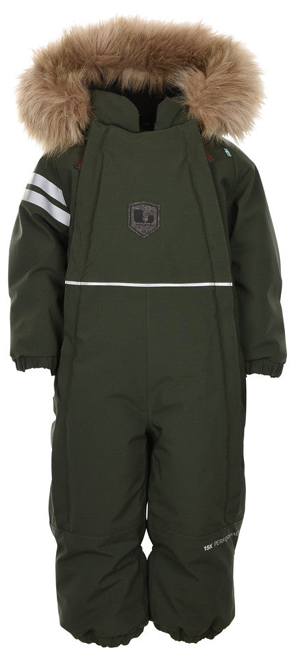 Colden Vinteroverall Baby Mörkgrön - Lindberg
