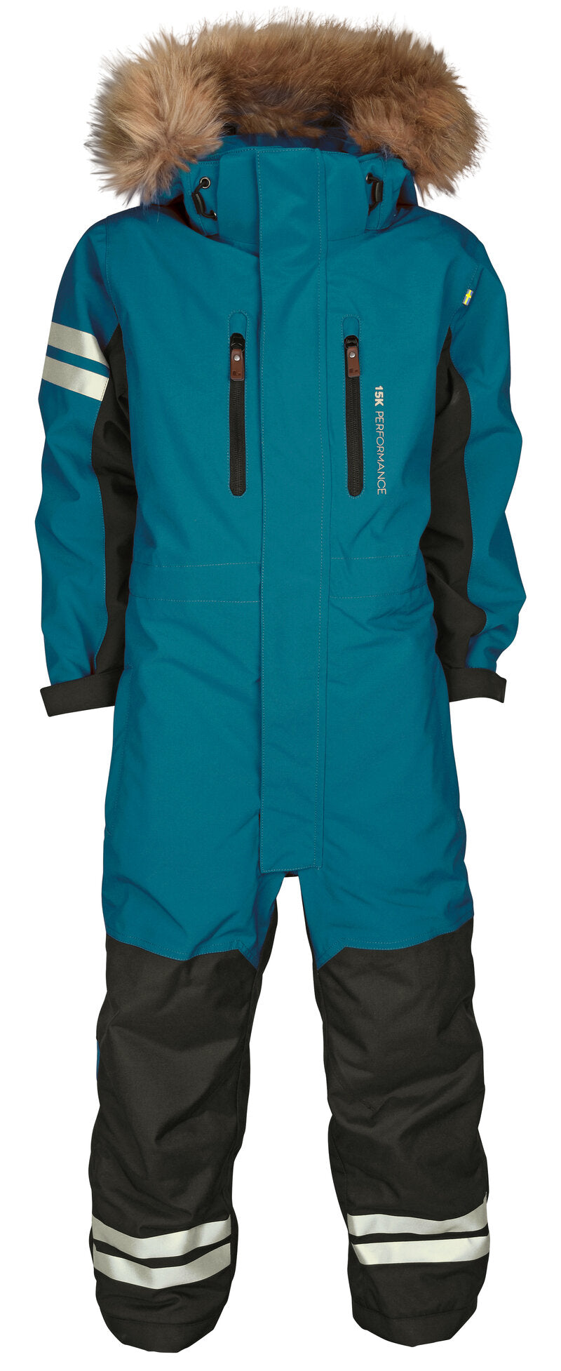 Colden Vinteroverall Barn & Junior Dark Teal - Lindberg