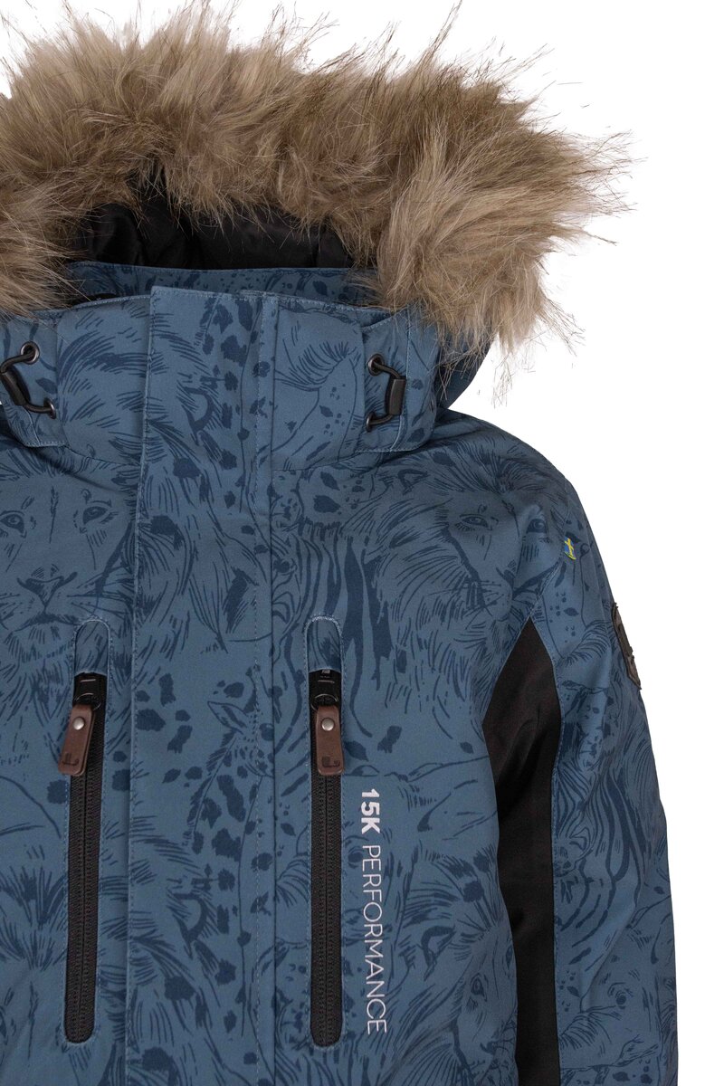 Colden Winter Overall Kids & Junior Denim Blue Lindberg