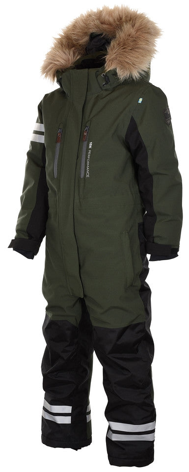 Colden Winter Overall Kids & Junior Dark Green - Lindberg