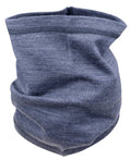Delsbo Merino Neck Warmer Orion Blue Lindberg