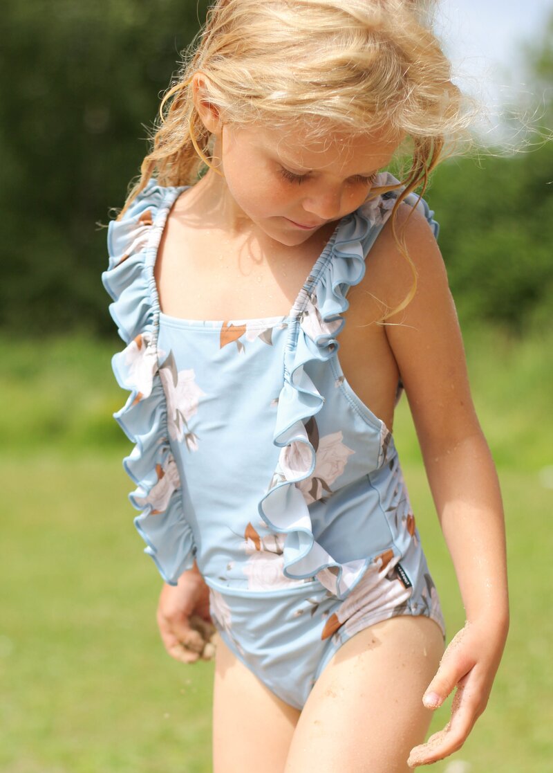 Diana Swimsuit Kids & Junior Light Blue Lindberg