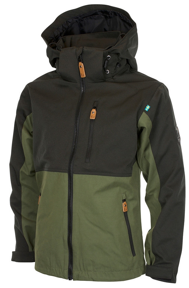 Explorer Outdoor Jacket Kids Junior Green - Lindberg