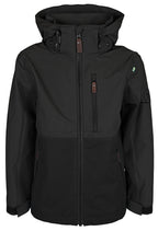 Explorer Outdoor Jacket Kids Junior Black Lindberg
