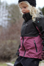 Explorer Outdoorjacka Barn Junior Dry Rose - Lindberg