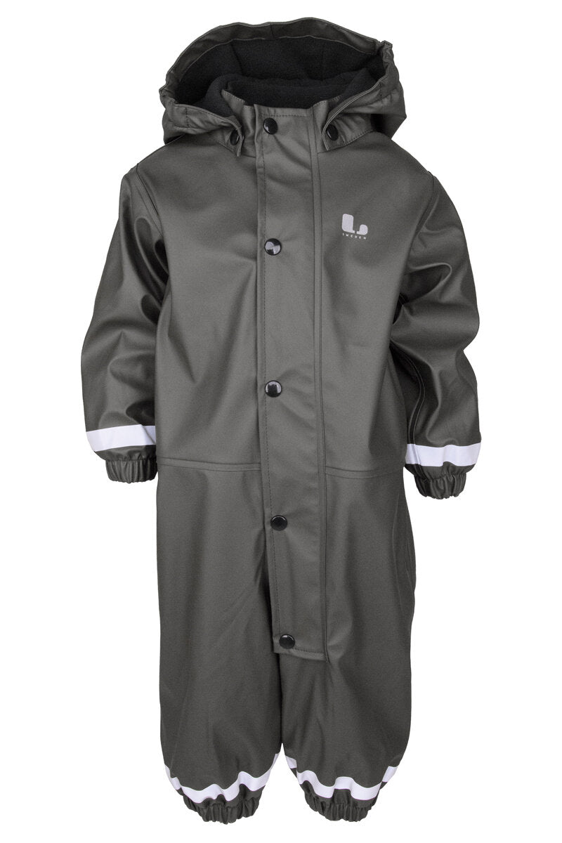 Fagerhult Lined Rain Overall Baby Anthracite Lindberg