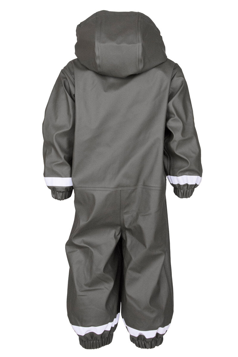 Fagerhult Lined Rain Overall Baby Anthracite Lindberg