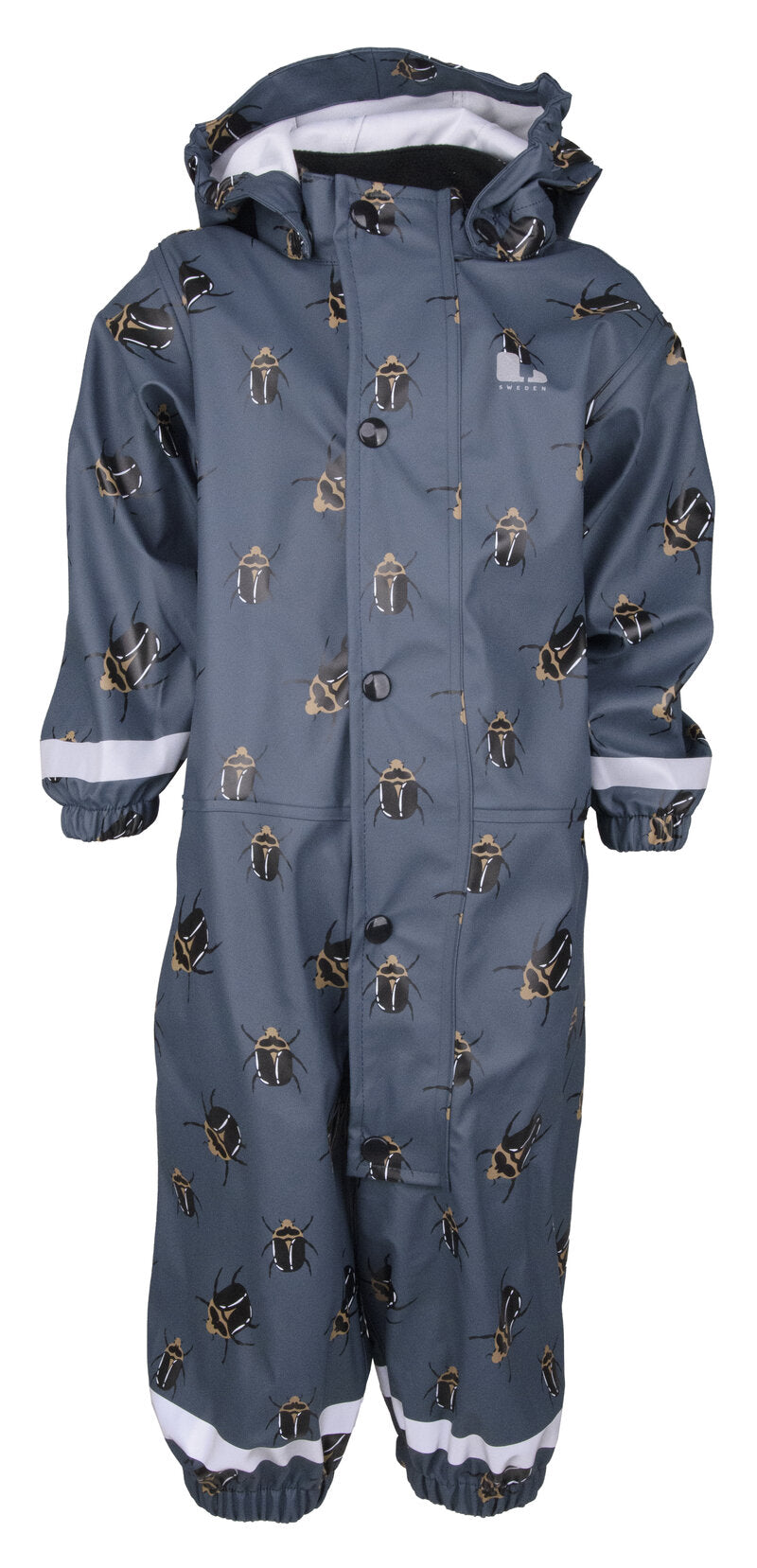 Forshem Ofodrad Regnoverall Barn Blue Black Lindberg