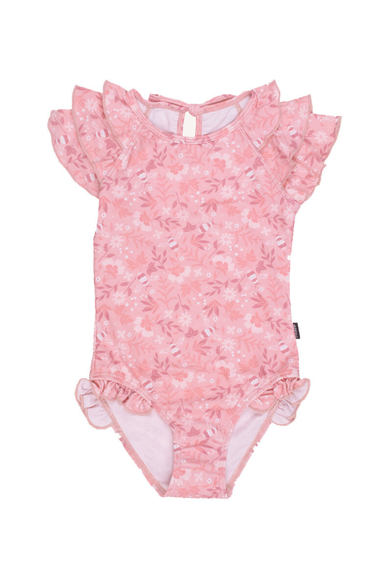 Gracie Baddräkt Barn Pink Lindberg