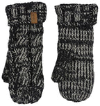 Handlight Mittens Black Reflective - Lindberg