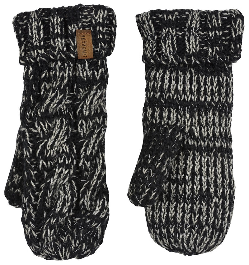 Handlight Mittens Black Reflective - Lindberg