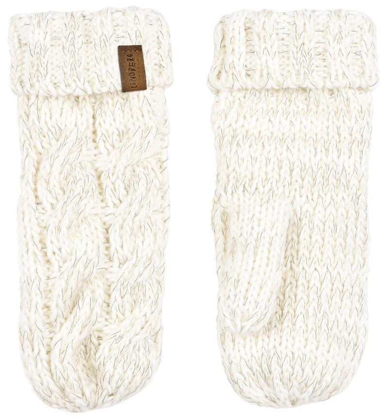 Handlight Thumb Mitten White Reflective - Lindberg