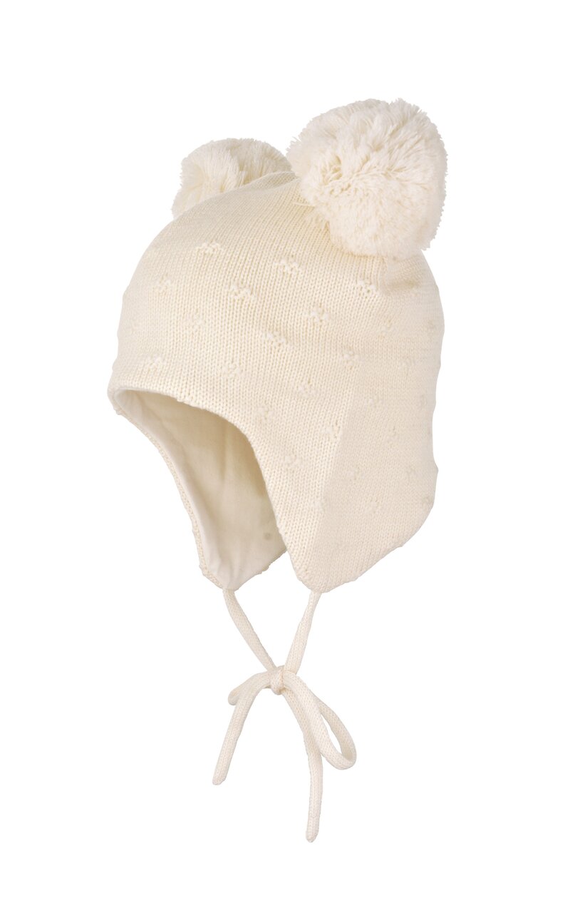 Idaho Winter Hat Baby Off-White - Lindberg
