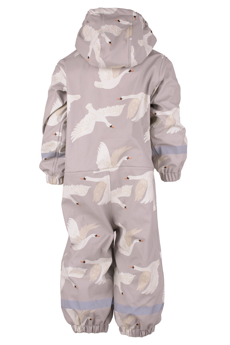Lekhyttan Fodrad Regnoverall Baby Sand Lindberg