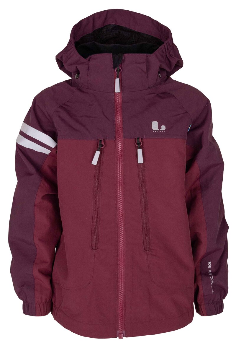 Lingbo Shell Jacket Kids & Junior Plum Cerise Lindberg