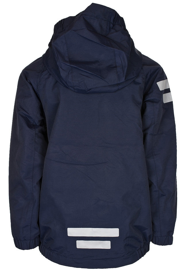 Lingbo Shell Jacket Kids Junior Navy Dark Blue - Lindberg
