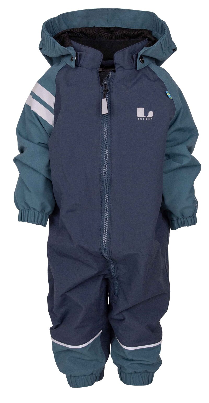 Lindberg Lingbo Shell Overall Baby Turquoise Navy