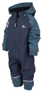 Lingbo Skaloverall Baby Turquoise Navy Lindberg