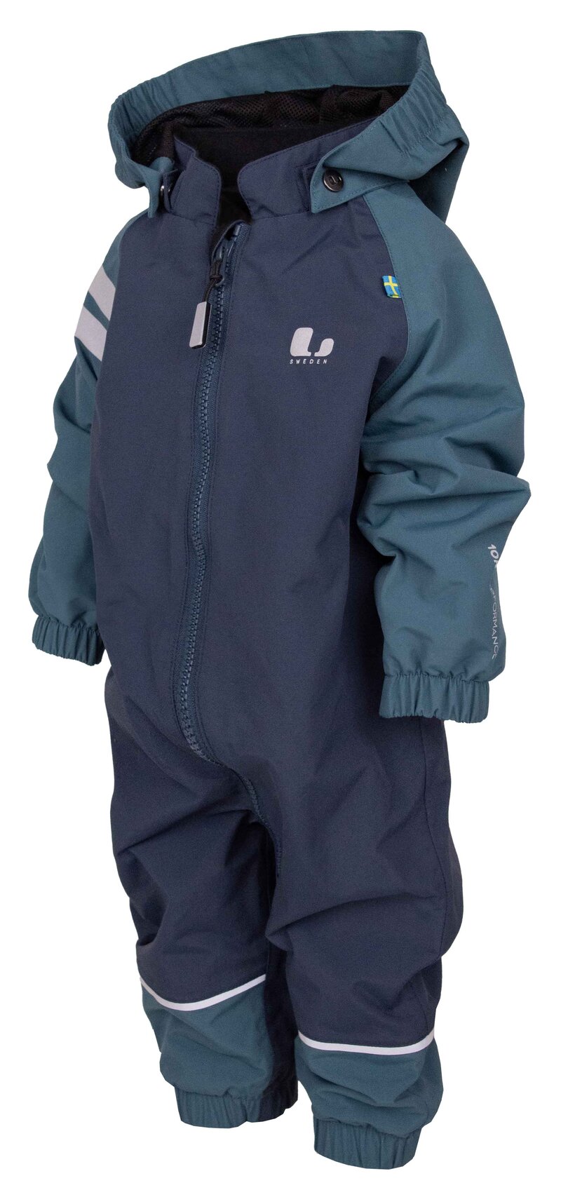 Lindberg Lingbo Shell Overall Baby Turquoise Navy