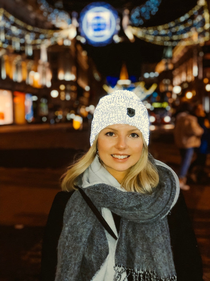 Liverpool Reflective Beanie White - Lindberg