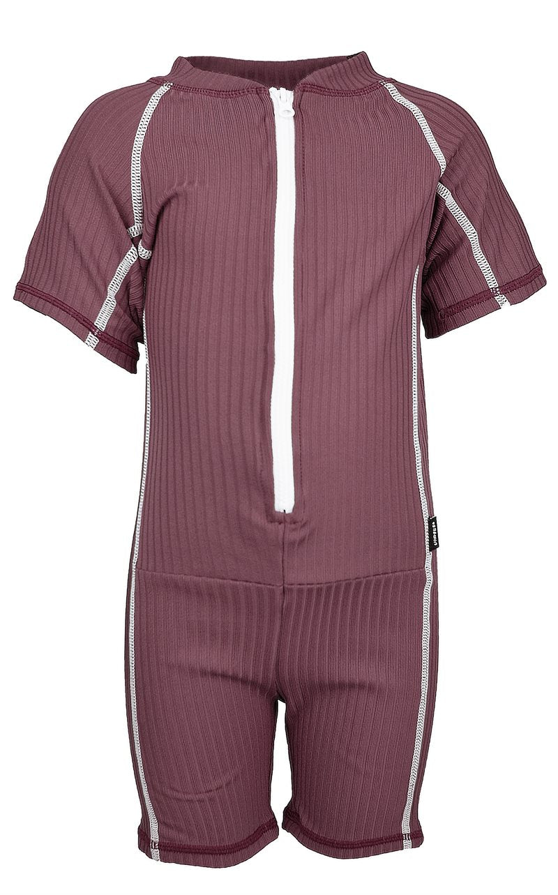 Malta Sun Protection Suit Kids Dry Rose Lindberg