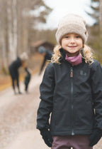 Lindberg Melbourne Softshell Jacket Kids Junior Black - Lindberg