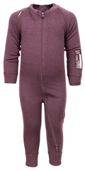 Merino Overall Underställ Barn Dry Rose Lindberg