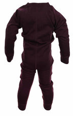 Merino Overall Underställ Barn Plommon - Lindberg