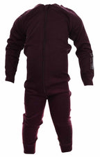 Merino Overall Underställ Barn Plommon - Lindberg