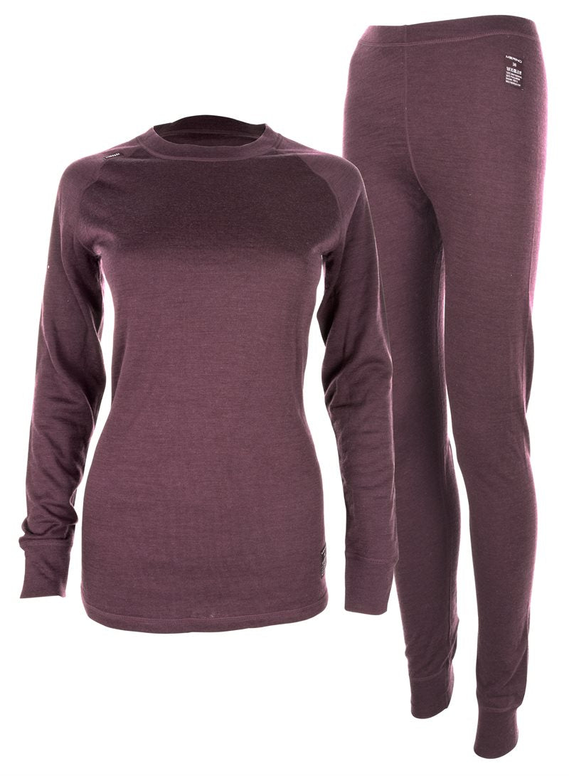 Merino Wool Base Layer Women Dry Rose Lindberg