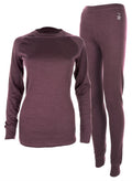Merino Wool Base Layer Women Dry Rose Lindberg