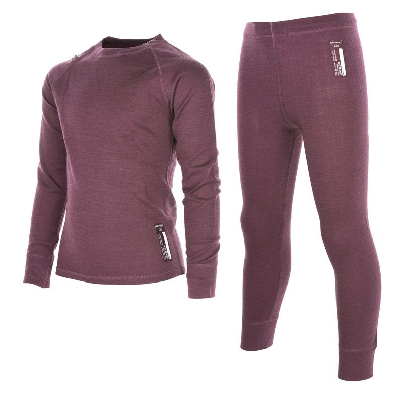Merino Underställ Junior Dry Rose Lindberg